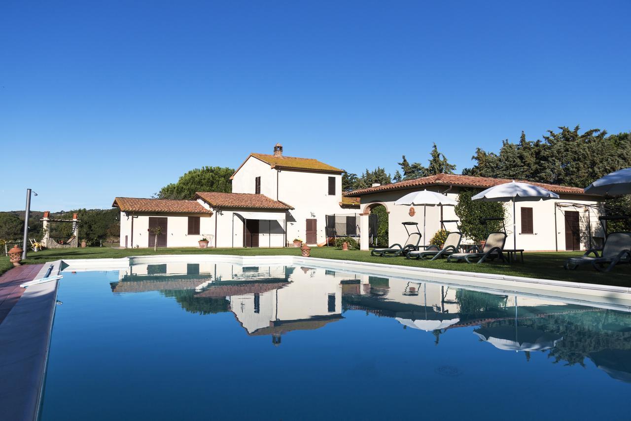 Poggio Sasseta Villa มอนเตียโน ภายนอก รูปภาพ